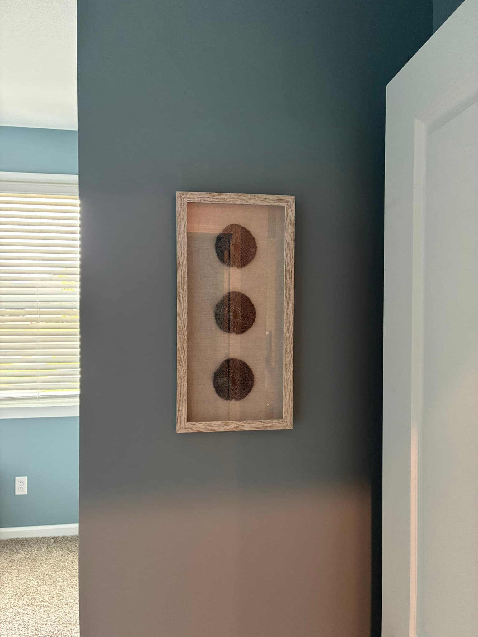 Picture hanging project, seventh view