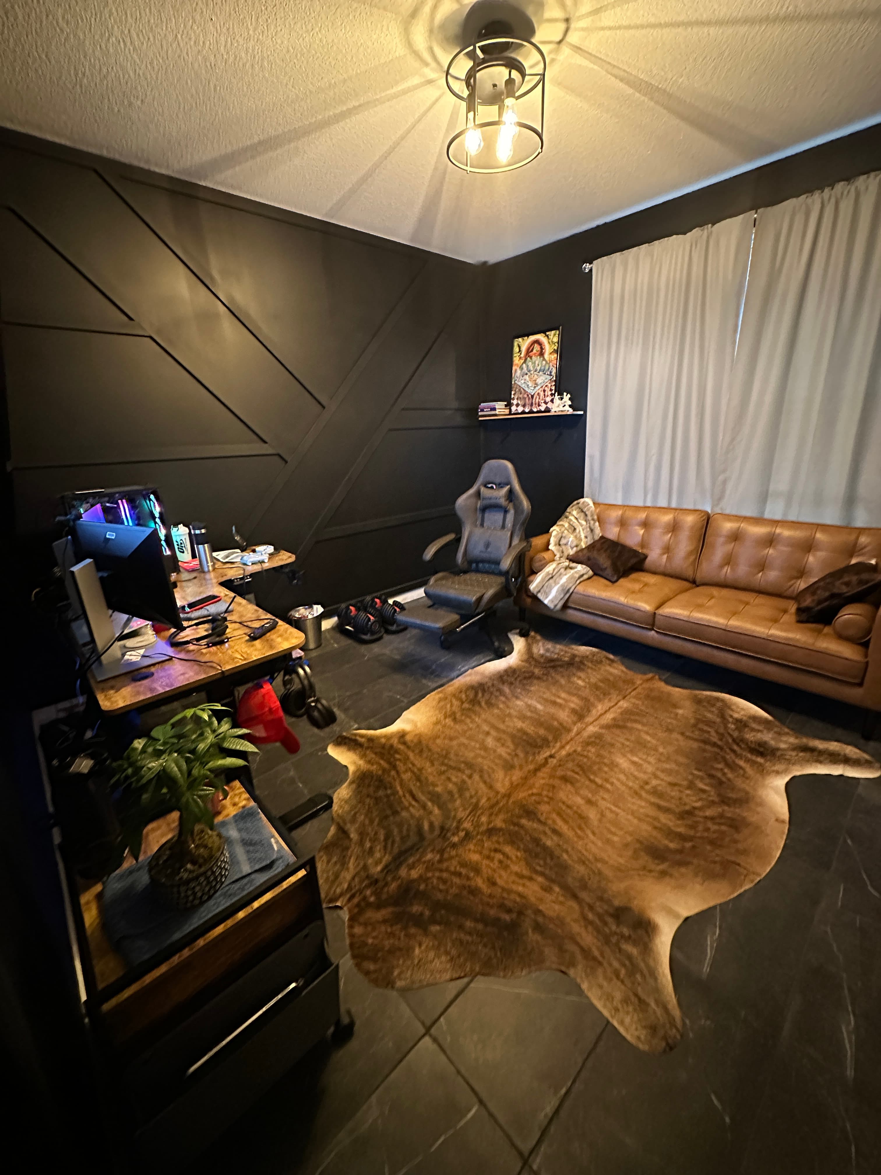 Home office after renovation